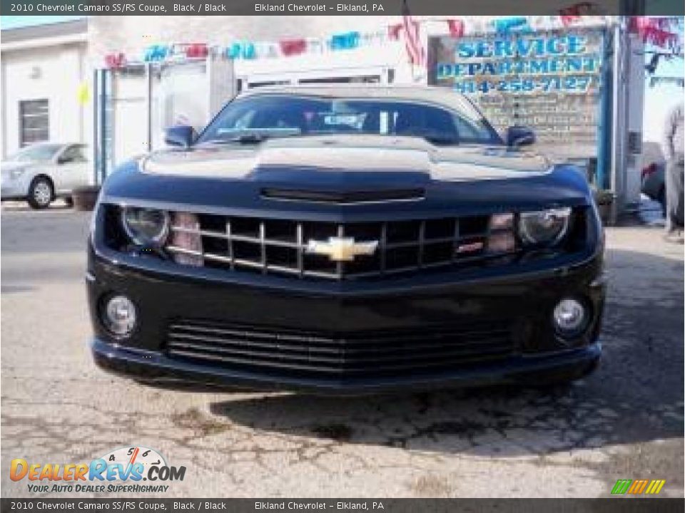 2010 Chevrolet Camaro SS/RS Coupe Black / Black Photo #6