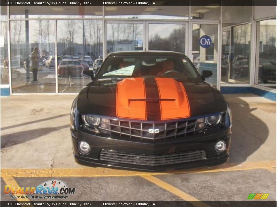 2010 Chevrolet Camaro SS/RS Coupe Black / Black Photo #13