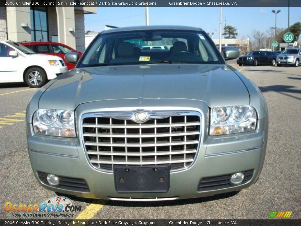 2006 Chrysler 300 Touring Satin Jade Pearlcoat / Dark Slate Gray/Light Graystone Photo #9