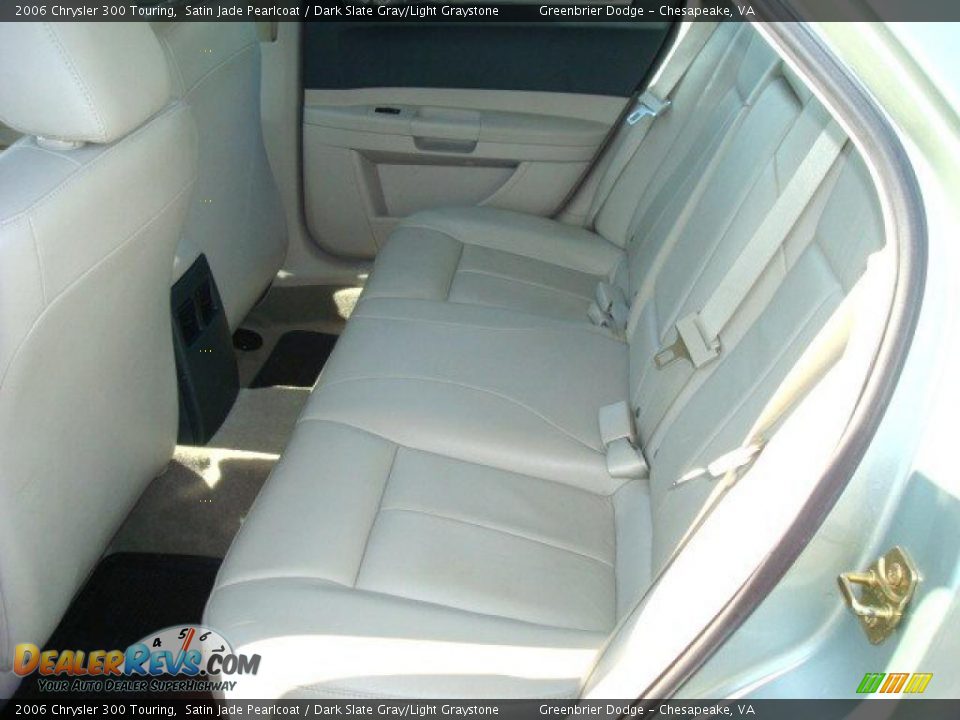 2006 Chrysler 300 Touring Satin Jade Pearlcoat / Dark Slate Gray/Light Graystone Photo #11