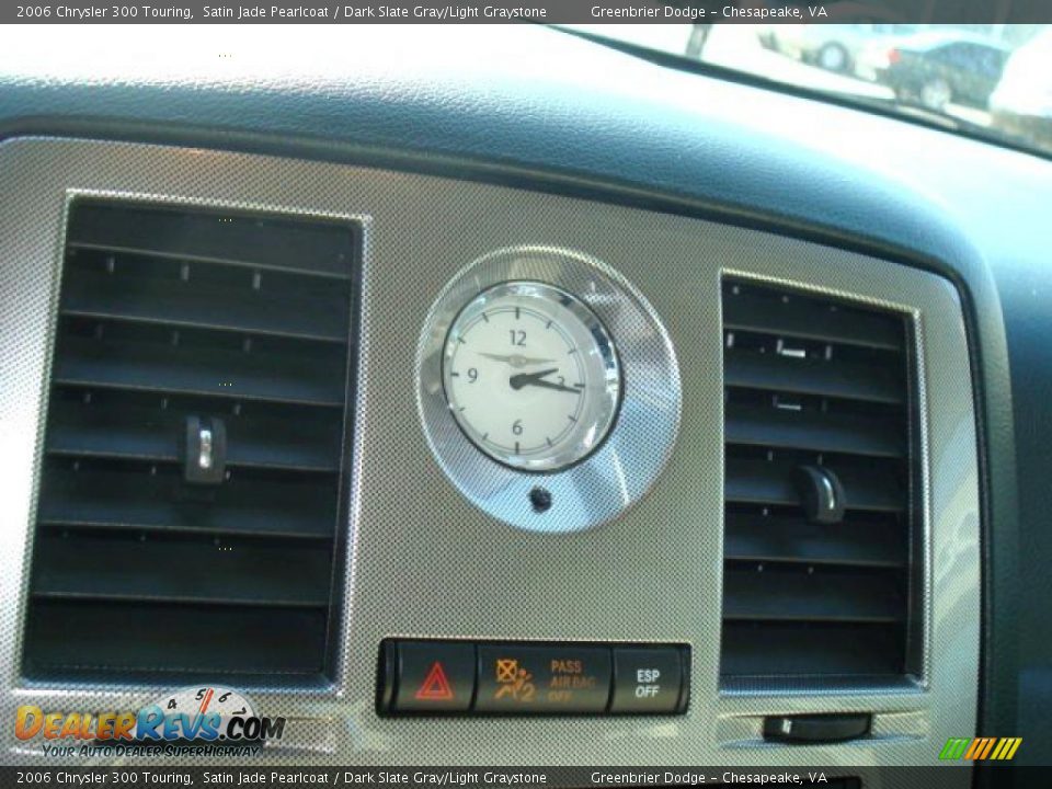 2006 Chrysler 300 Touring Satin Jade Pearlcoat / Dark Slate Gray/Light Graystone Photo #15