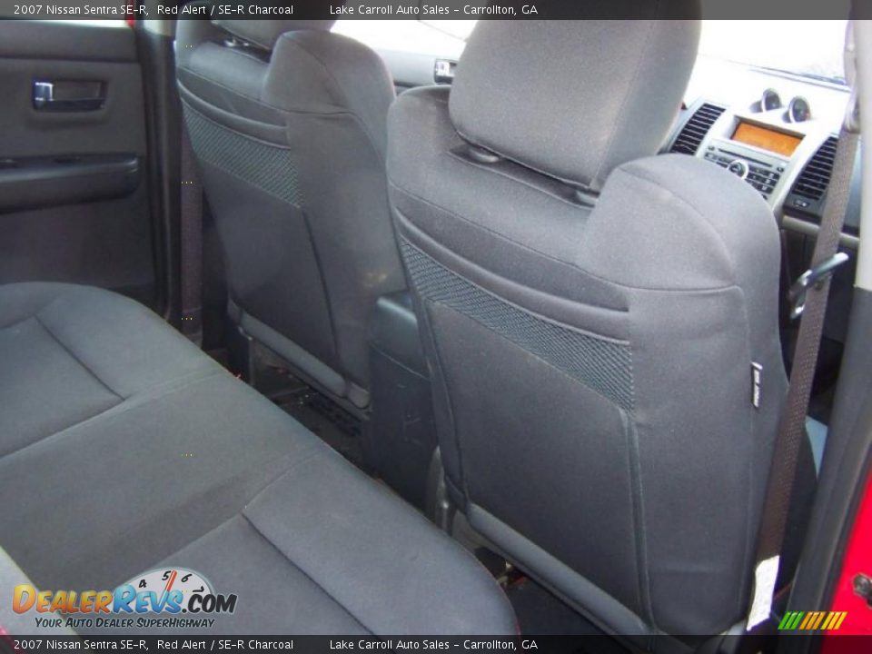 2007 Nissan Sentra SE-R Red Alert / SE-R Charcoal Photo #26