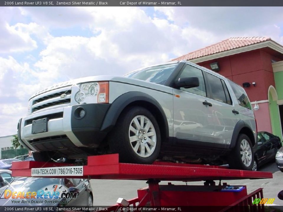 2006 Land Rover LR3 V8 SE Zambezi Silver Metallic / Black Photo #1