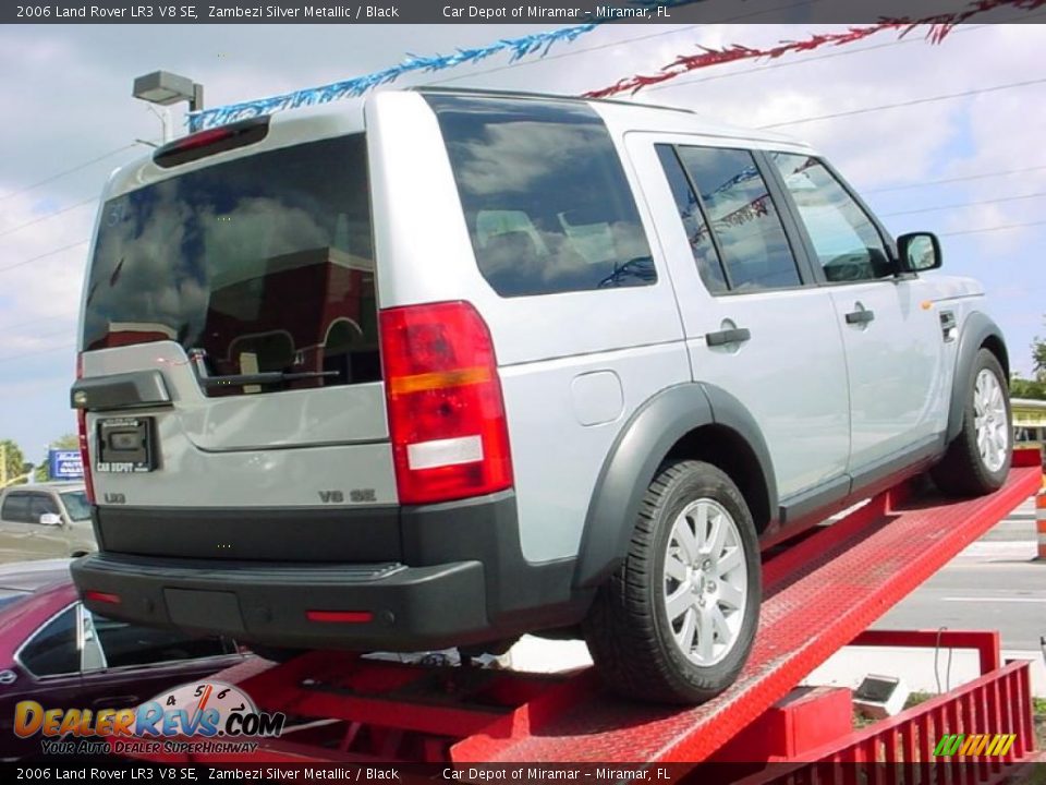 2006 Land Rover LR3 V8 SE Zambezi Silver Metallic / Black Photo #5