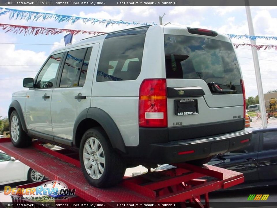 2006 Land Rover LR3 V8 SE Zambezi Silver Metallic / Black Photo #8