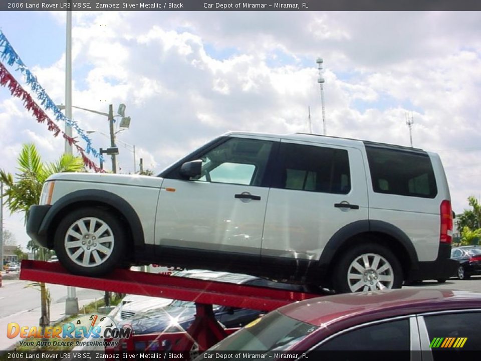 2006 Land Rover LR3 V8 SE Zambezi Silver Metallic / Black Photo #9