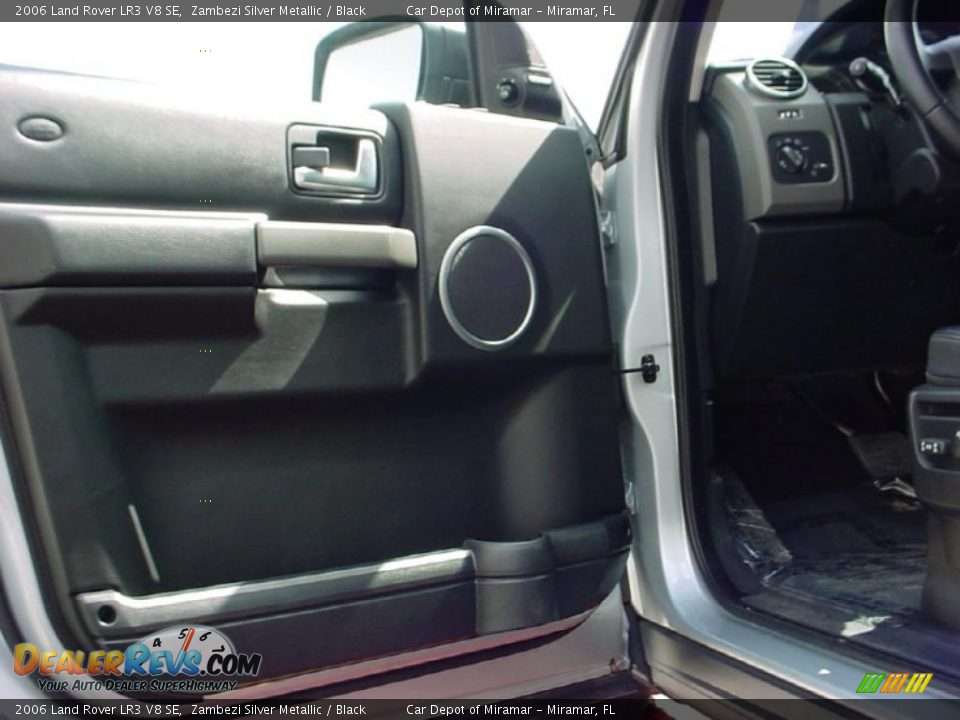 2006 Land Rover LR3 V8 SE Zambezi Silver Metallic / Black Photo #10