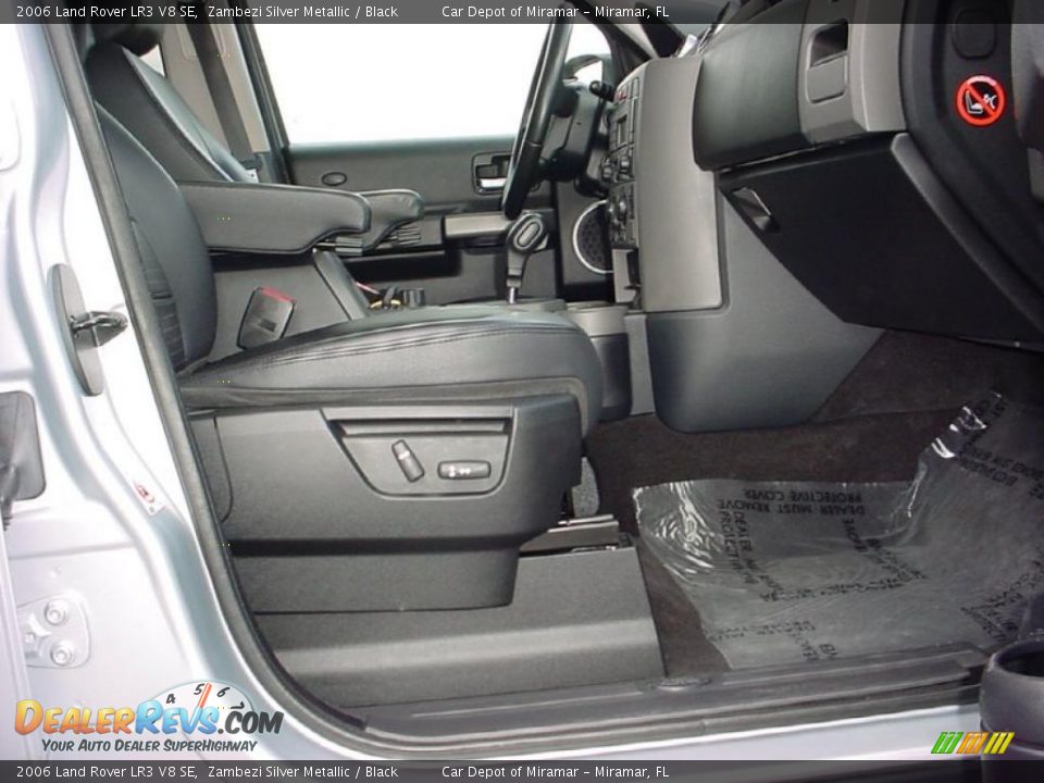 2006 Land Rover LR3 V8 SE Zambezi Silver Metallic / Black Photo #14