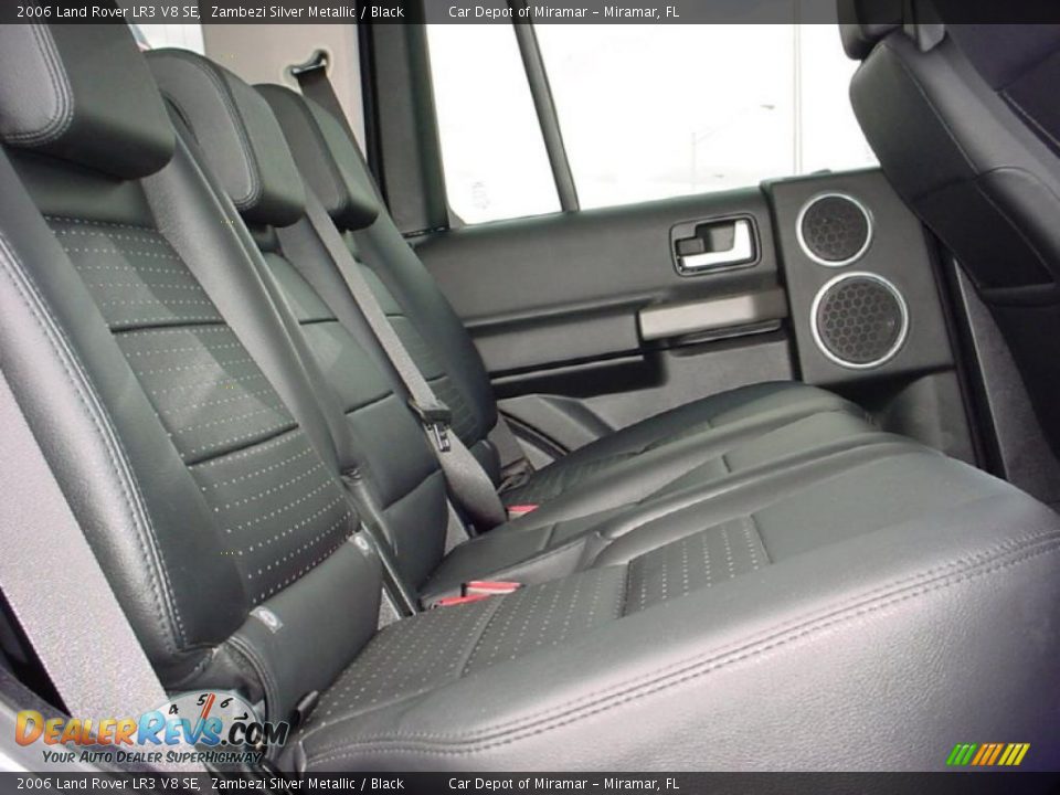 2006 Land Rover LR3 V8 SE Zambezi Silver Metallic / Black Photo #15