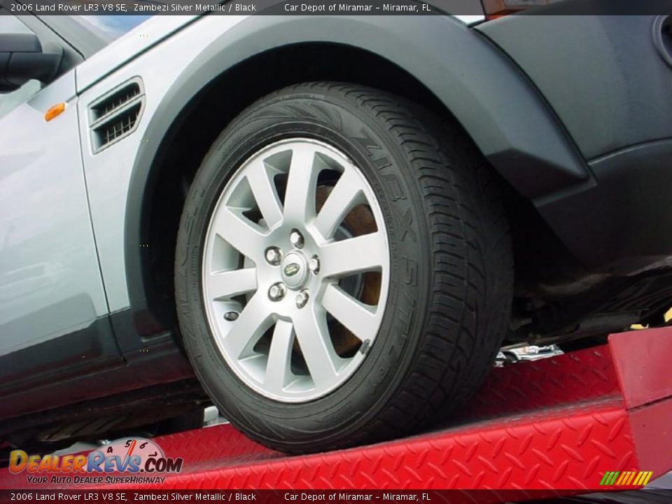 2006 Land Rover LR3 V8 SE Zambezi Silver Metallic / Black Photo #19
