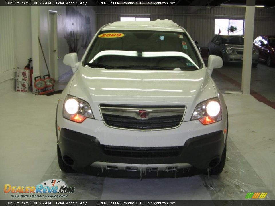 2009 Saturn VUE XE V6 AWD Polar White / Gray Photo #1
