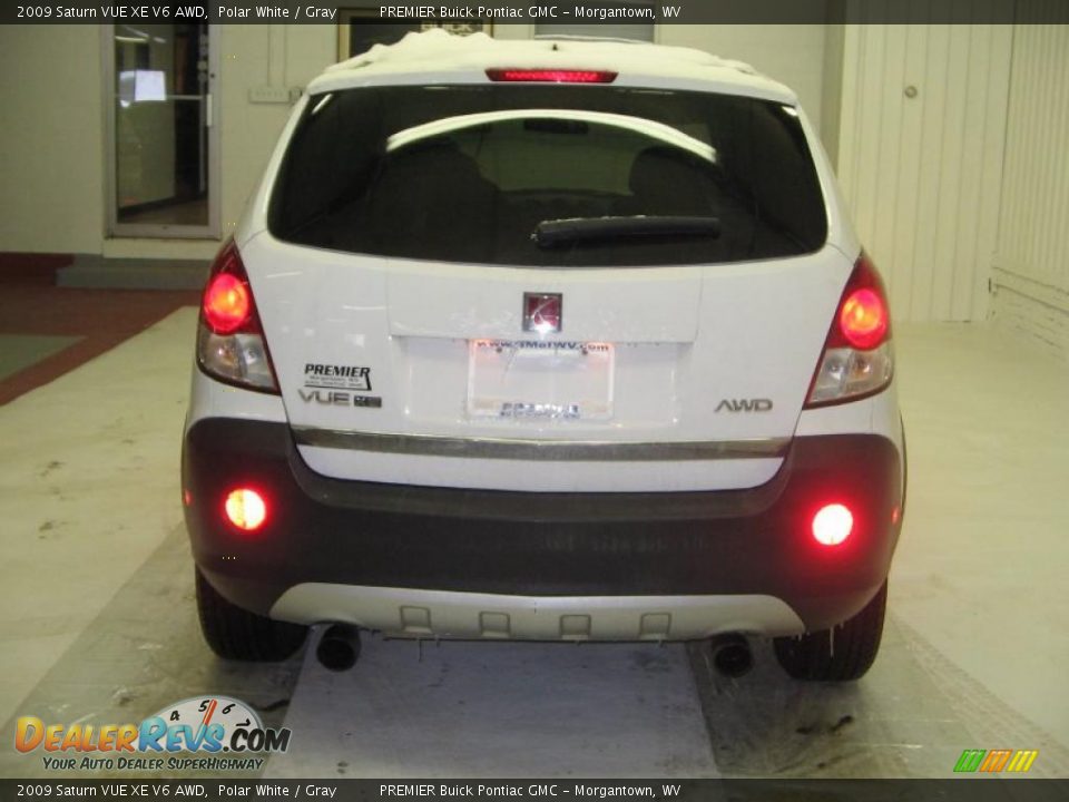2009 Saturn VUE XE V6 AWD Polar White / Gray Photo #5
