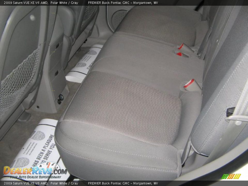 2009 Saturn VUE XE V6 AWD Polar White / Gray Photo #9