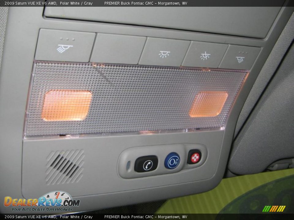 2009 Saturn VUE XE V6 AWD Polar White / Gray Photo #14