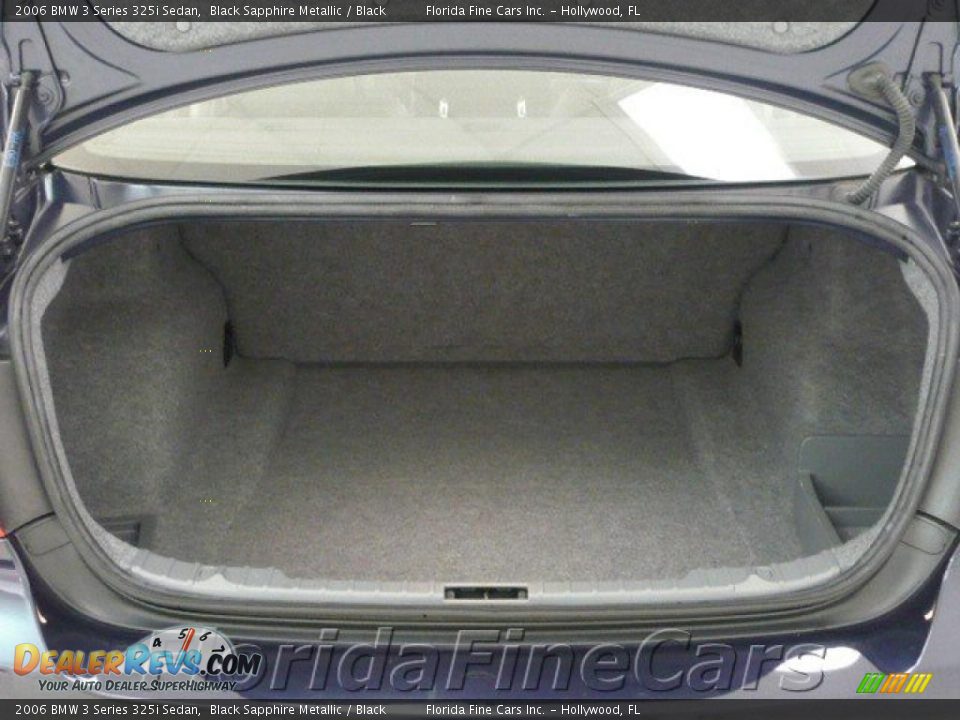 2006 BMW 3 Series 325i Sedan Black Sapphire Metallic / Black Photo #9