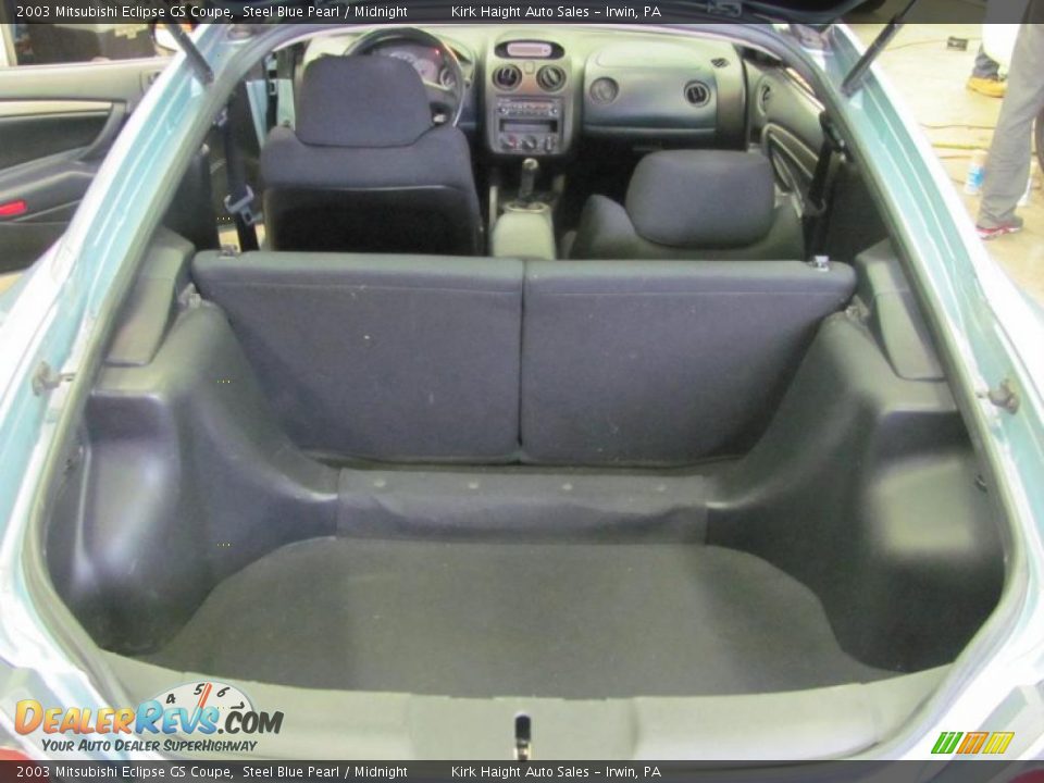 2003 Mitsubishi Eclipse GS Coupe Steel Blue Pearl / Midnight Photo #20