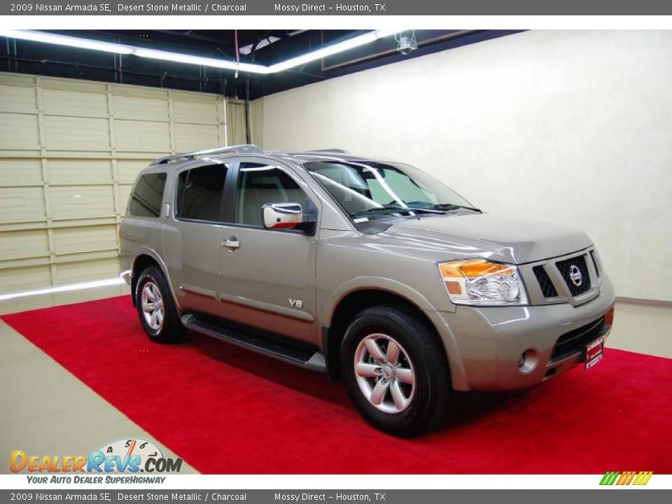 2009 Nissan Armada SE Desert Stone Metallic / Charcoal Photo #1