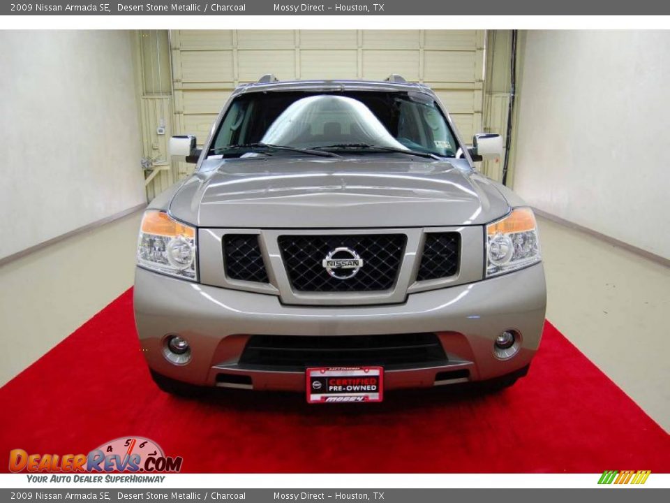 2009 Nissan Armada SE Desert Stone Metallic / Charcoal Photo #2