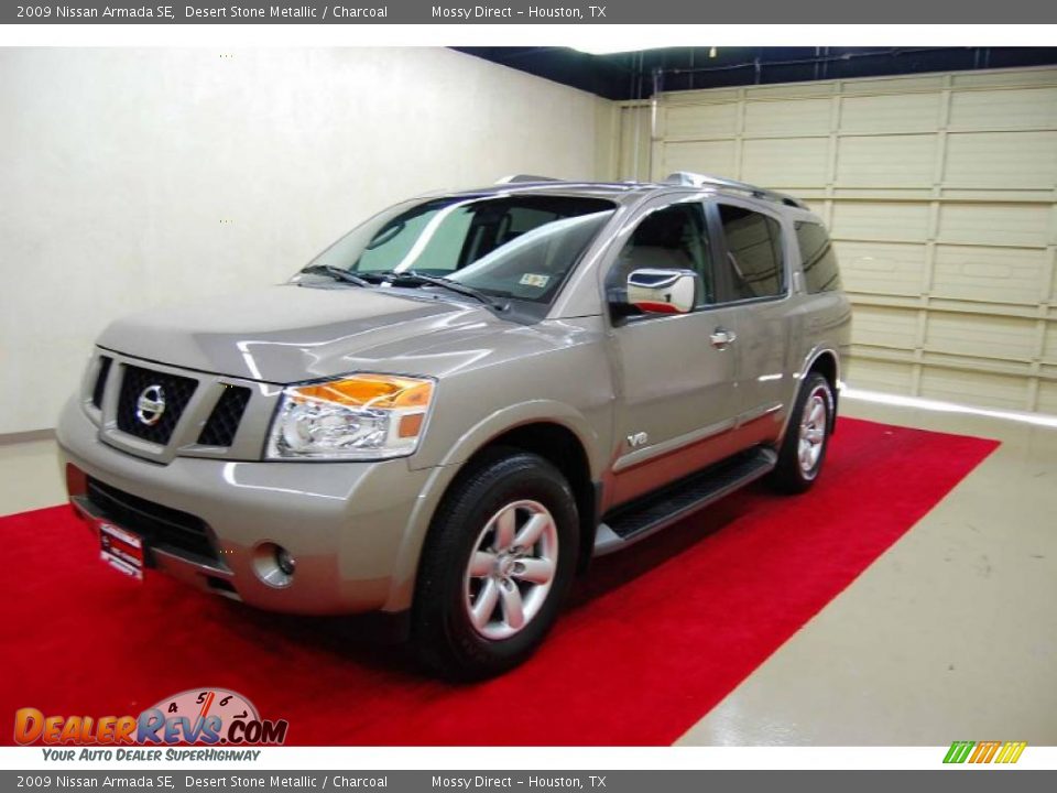 2009 Nissan Armada SE Desert Stone Metallic / Charcoal Photo #3