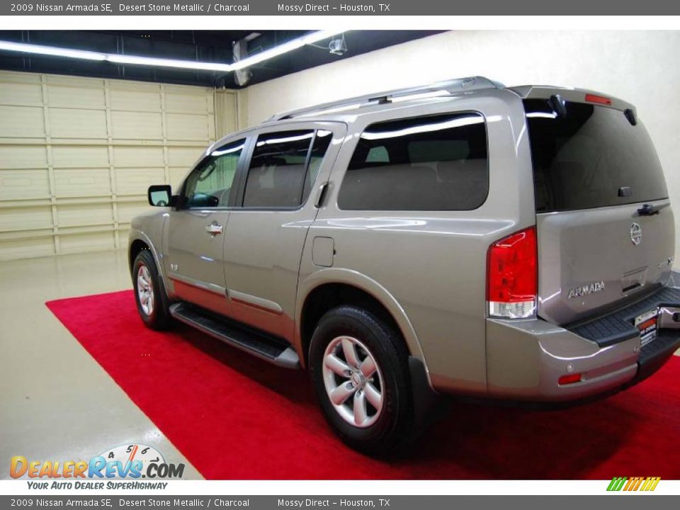 2009 Nissan Armada SE Desert Stone Metallic / Charcoal Photo #4