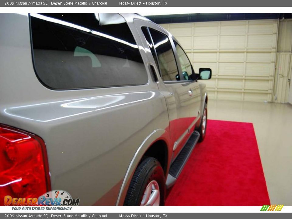 2009 Nissan Armada SE Desert Stone Metallic / Charcoal Photo #7