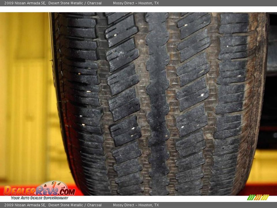 2009 Nissan Armada SE Desert Stone Metallic / Charcoal Photo #10