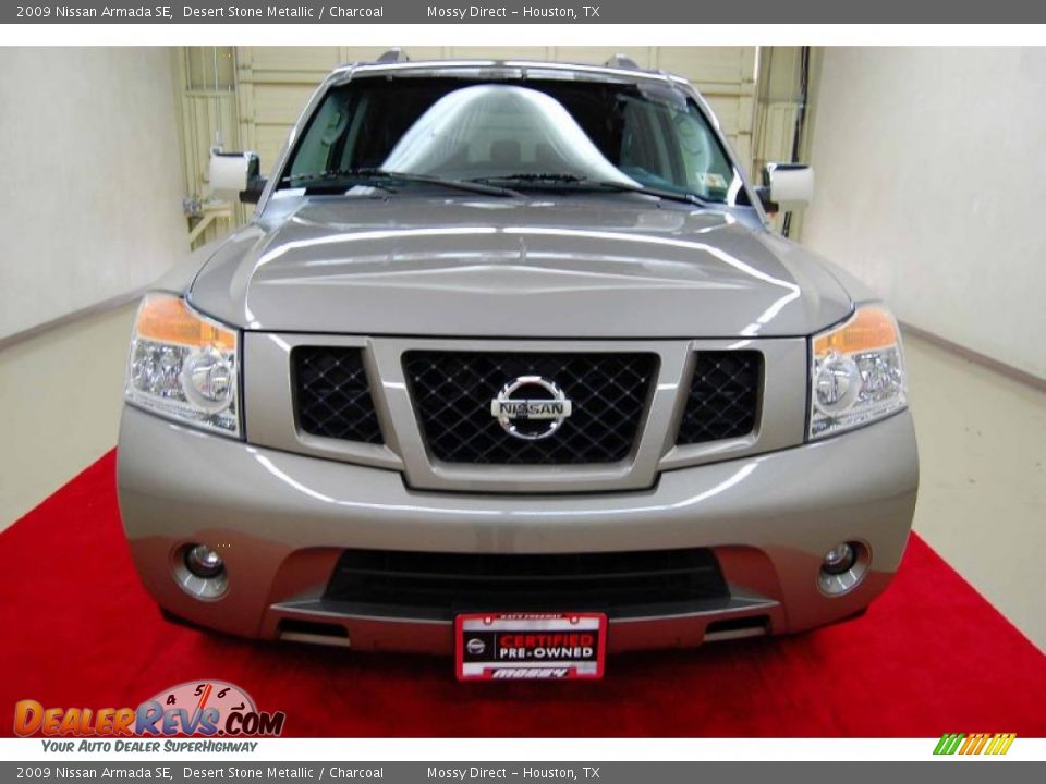 2009 Nissan Armada SE Desert Stone Metallic / Charcoal Photo #13