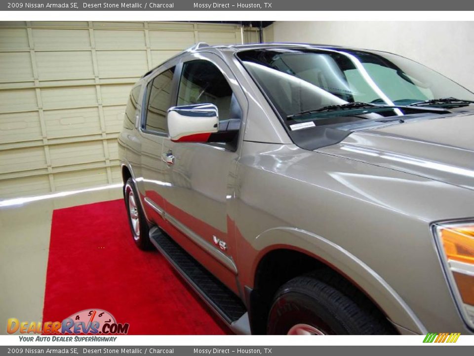 2009 Nissan Armada SE Desert Stone Metallic / Charcoal Photo #14