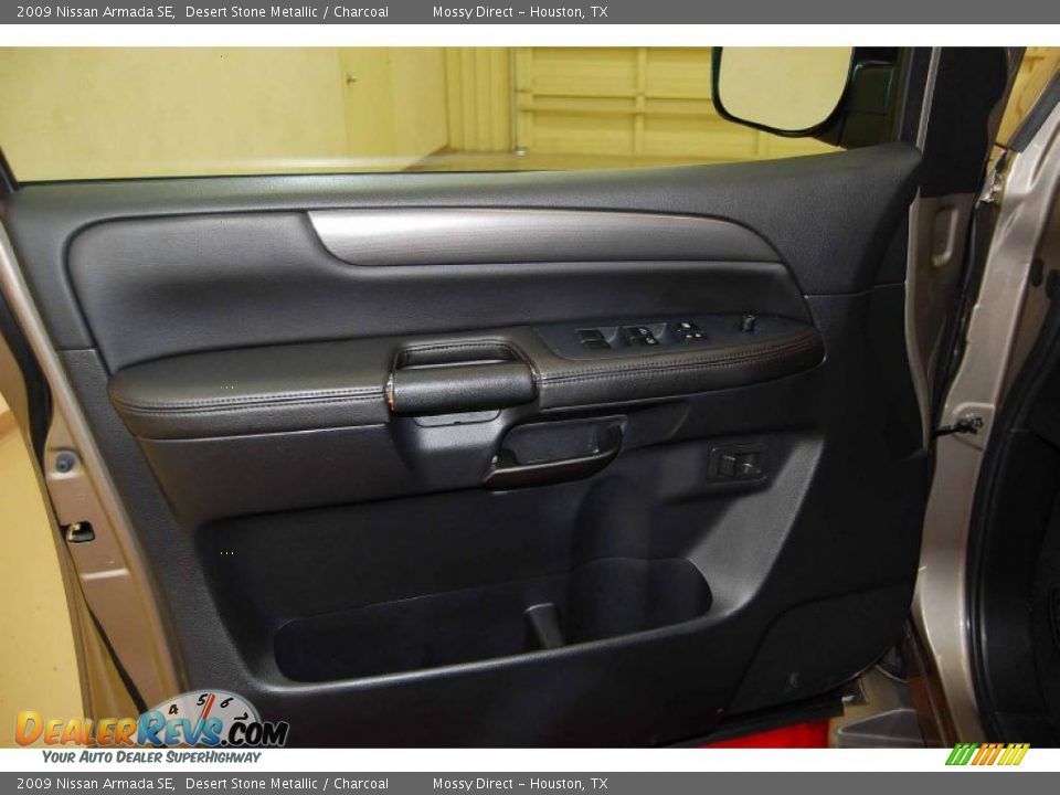 2009 Nissan Armada SE Desert Stone Metallic / Charcoal Photo #15