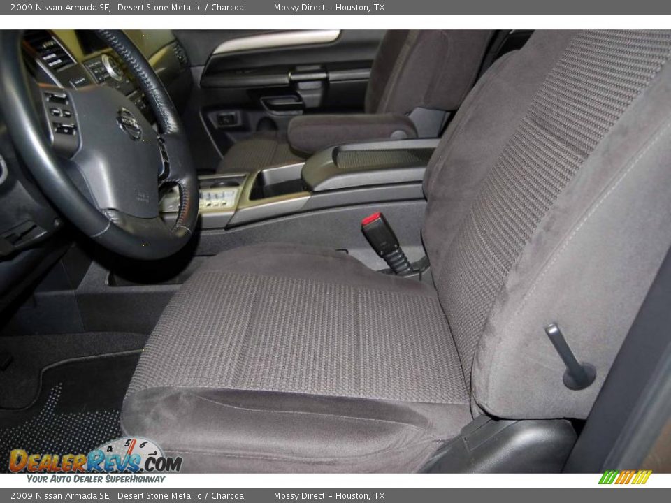 2009 Nissan Armada SE Desert Stone Metallic / Charcoal Photo #16