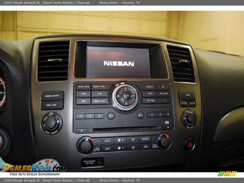 2009 Nissan Armada SE Desert Stone Metallic / Charcoal Photo #29