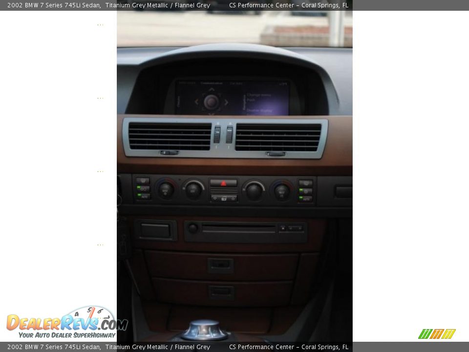 2002 BMW 7 Series 745Li Sedan Titanium Grey Metallic / Flannel Grey Photo #27
