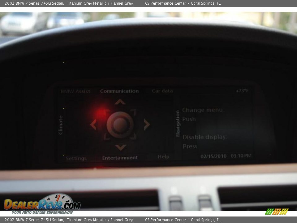 2002 BMW 7 Series 745Li Sedan Titanium Grey Metallic / Flannel Grey Photo #35