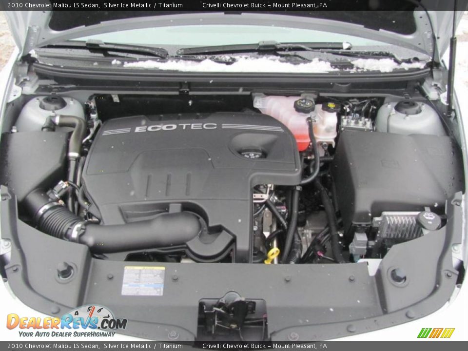 2010 Chevrolet Malibu LS Sedan Silver Ice Metallic / Titanium Photo #6