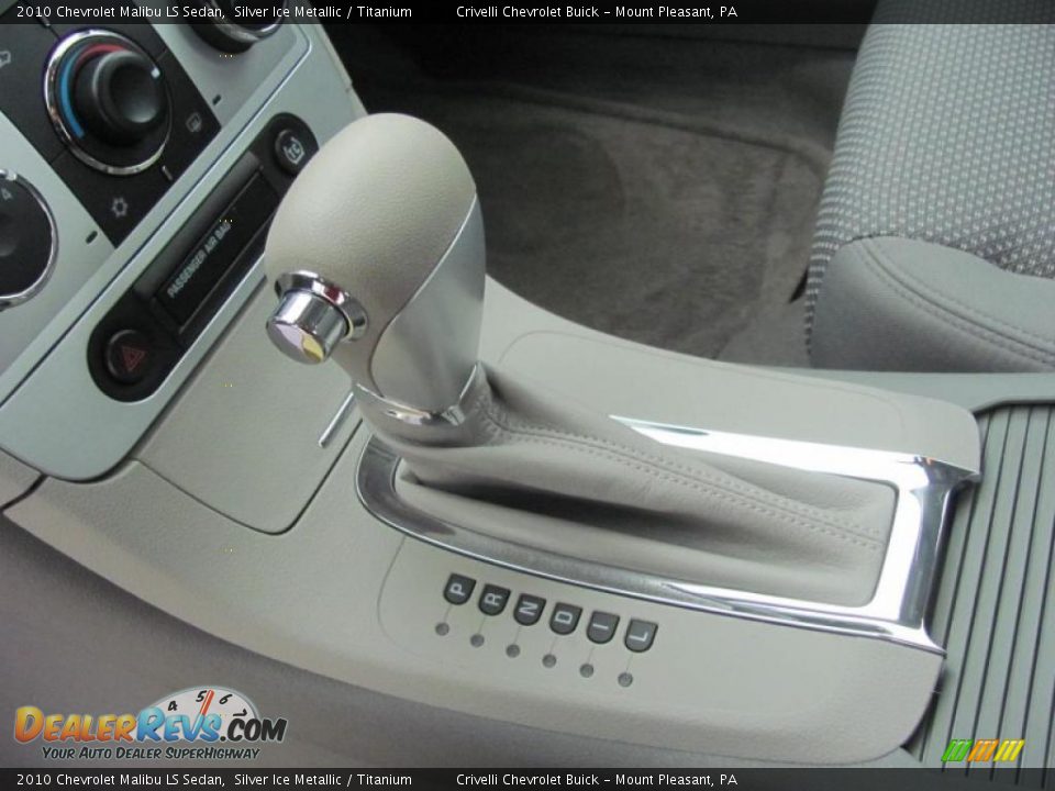 2010 Chevrolet Malibu LS Sedan Silver Ice Metallic / Titanium Photo #17