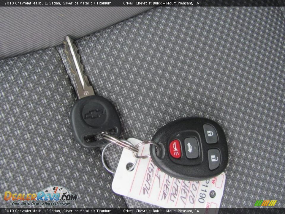 2010 Chevrolet Malibu LS Sedan Silver Ice Metallic / Titanium Photo #23