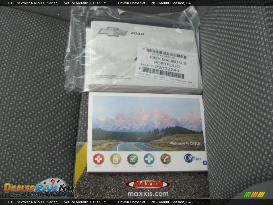 2010 Chevrolet Malibu LS Sedan Silver Ice Metallic / Titanium Photo #25