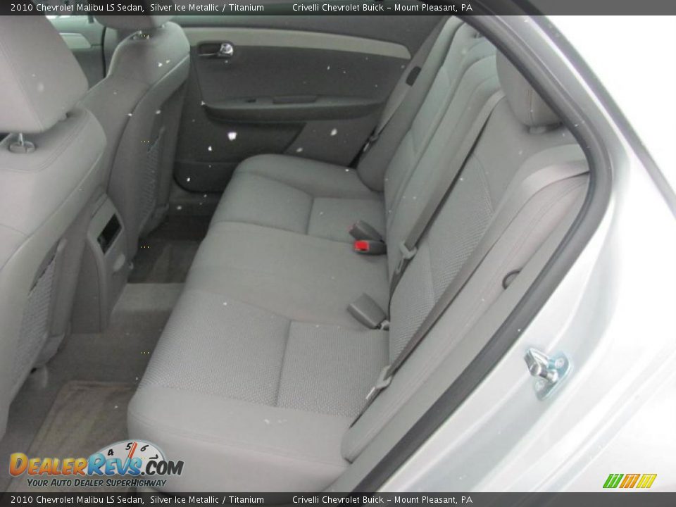 2010 Chevrolet Malibu LS Sedan Silver Ice Metallic / Titanium Photo #26