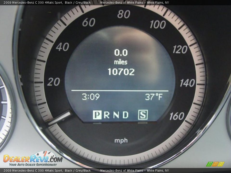 2009 Mercedes-Benz C 300 4Matic Sport Black / Grey/Black Photo #19