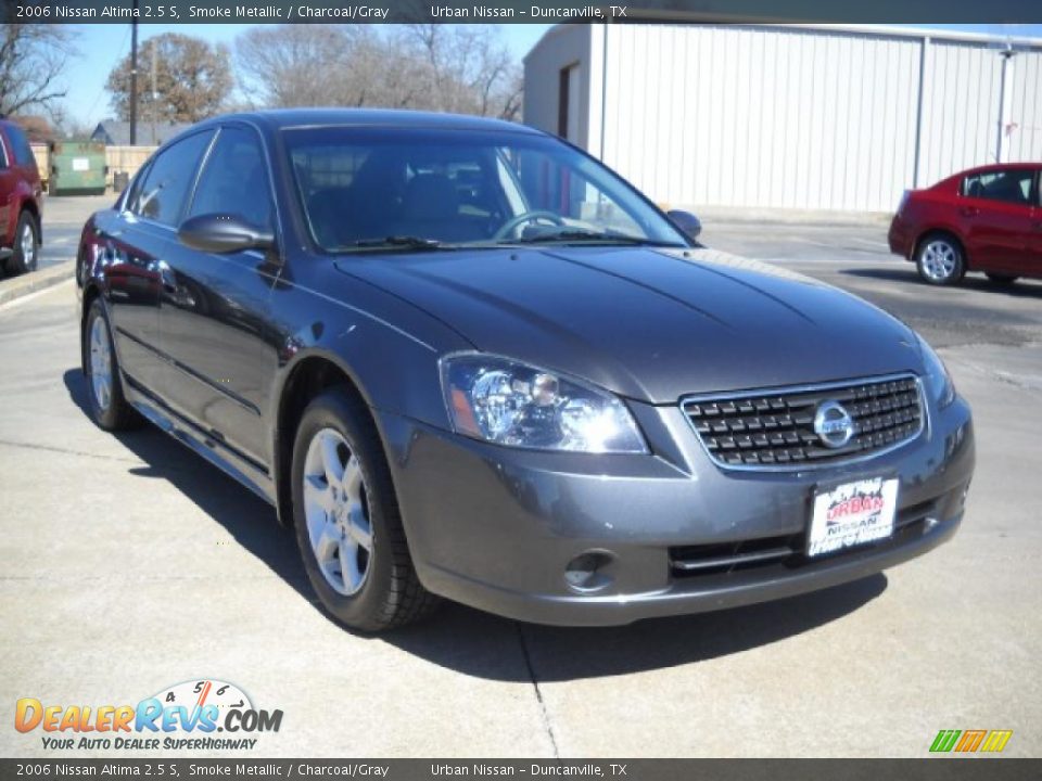 2006 Nissan Altima 2.5 S Smoke Metallic / Charcoal/Gray Photo #3