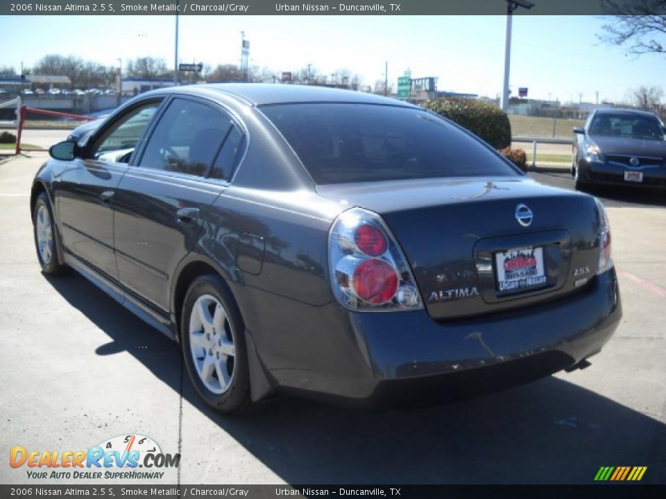 2006 Nissan Altima 2.5 S Smoke Metallic / Charcoal/Gray Photo #6