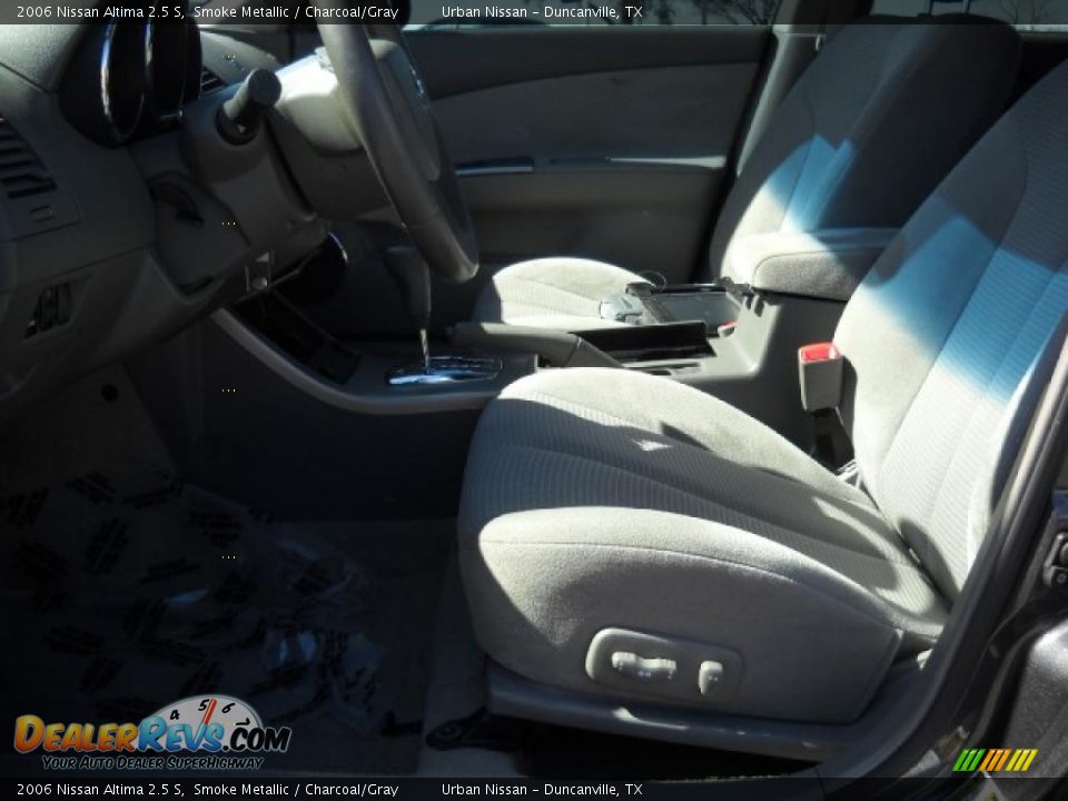 2006 Nissan Altima 2.5 S Smoke Metallic / Charcoal/Gray Photo #9