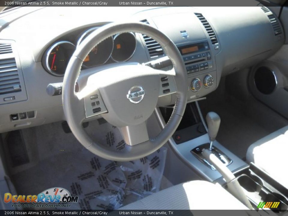 2006 Nissan Altima 2.5 S Smoke Metallic / Charcoal/Gray Photo #10