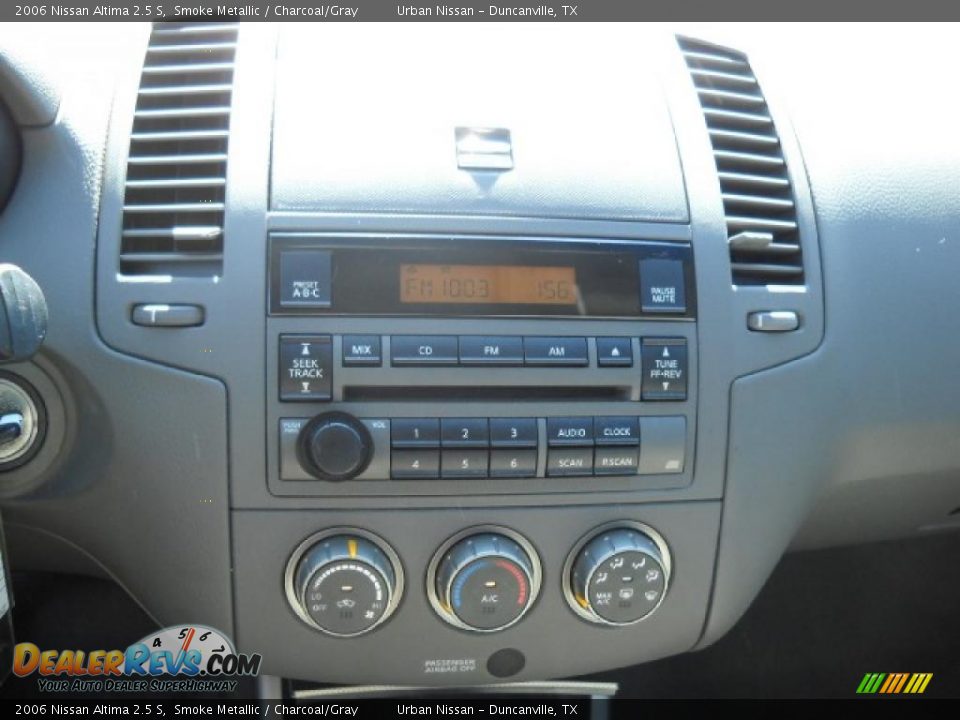 2006 Nissan Altima 2.5 S Smoke Metallic / Charcoal/Gray Photo #11