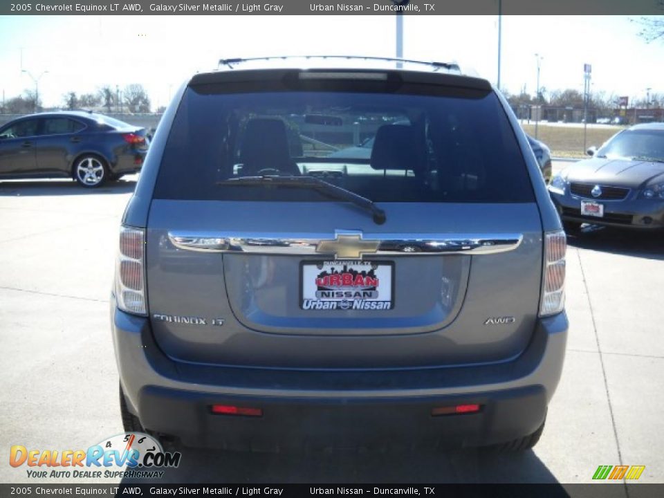 2005 Chevrolet Equinox LT AWD Galaxy Silver Metallic / Light Gray Photo #5