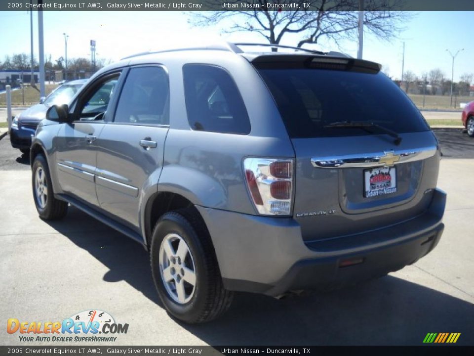 2005 Chevrolet Equinox LT AWD Galaxy Silver Metallic / Light Gray Photo #6