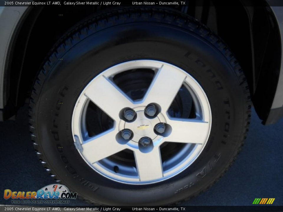 2005 Chevrolet Equinox LT AWD Galaxy Silver Metallic / Light Gray Photo #7