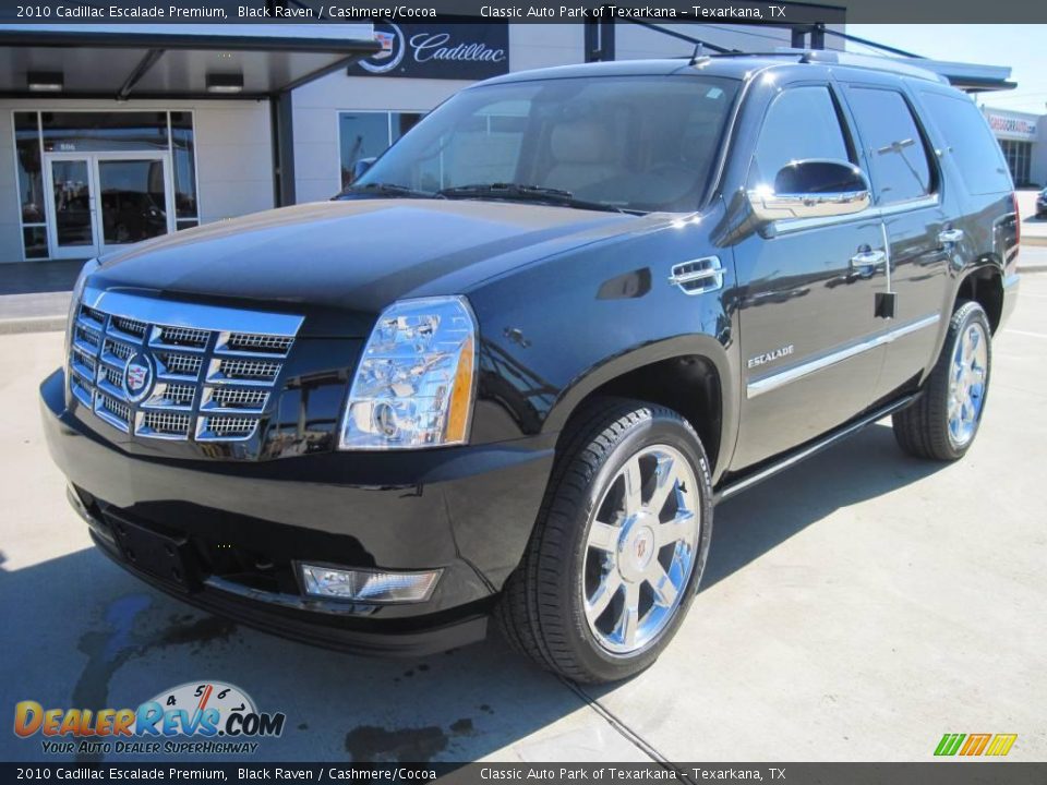 2010 Cadillac Escalade Premium Black Raven / Cashmere/Cocoa Photo #1
