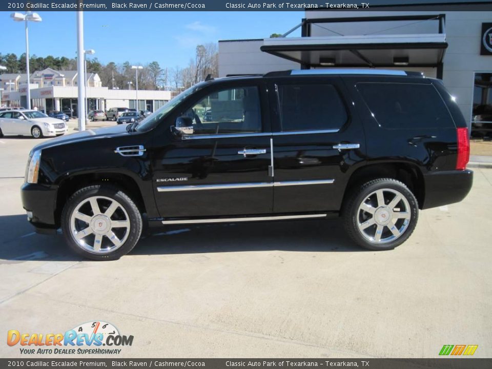 2010 Cadillac Escalade Premium Black Raven / Cashmere/Cocoa Photo #3