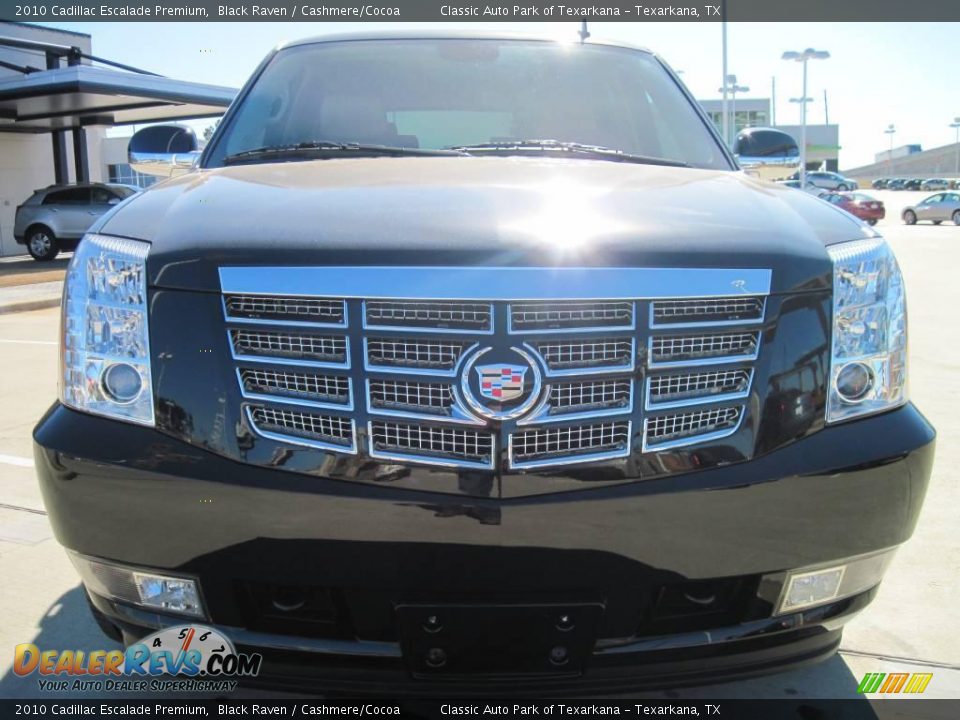 2010 Cadillac Escalade Premium Black Raven / Cashmere/Cocoa Photo #5